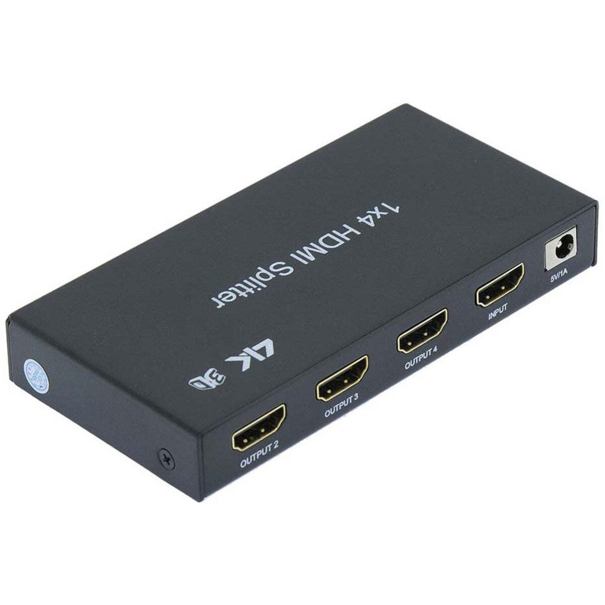 HDMI 1Input 4Output Splitter 4K x 2K 3D with IR Extension Function